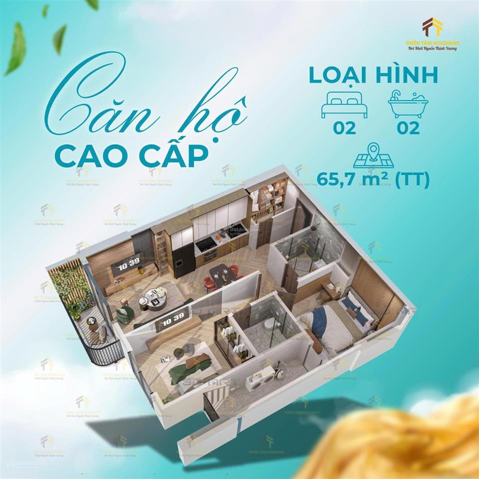 Bán căn hộ cao cấp 2pn ecopalace buôn ma thuột, giá 2,7 tỷ