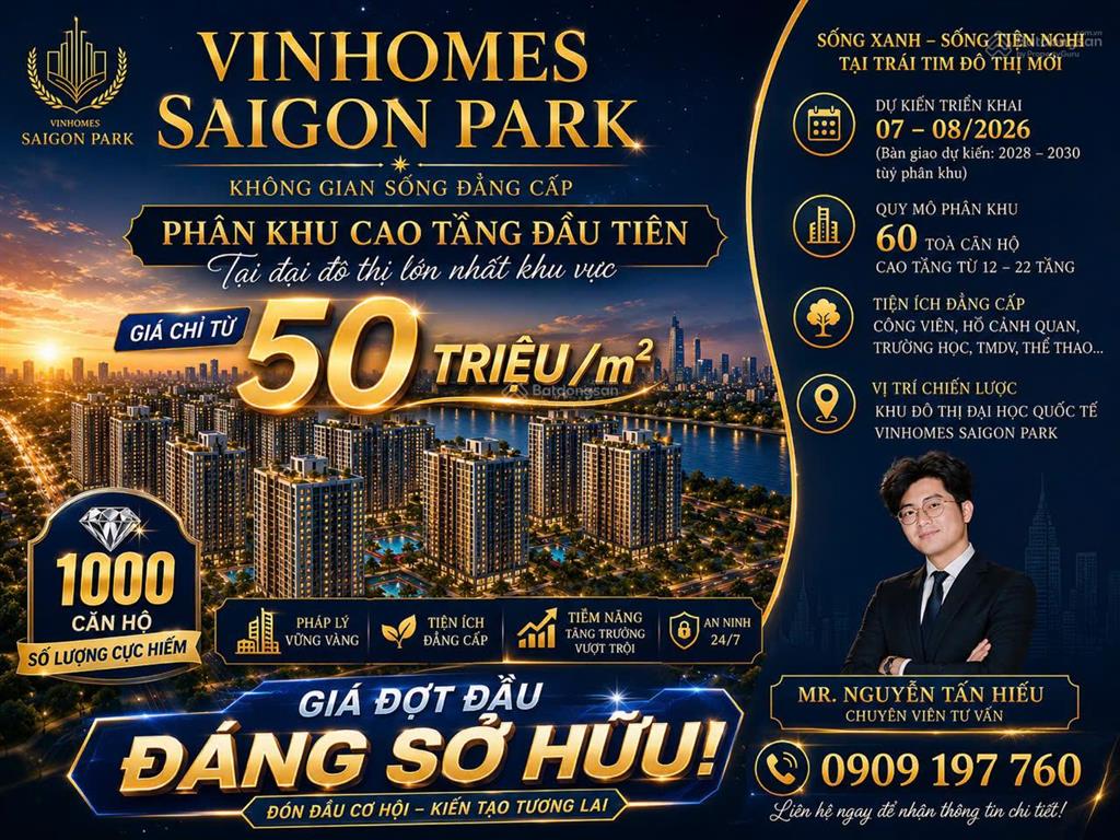Phân khu cao tầng đầu tiên mở bán tại đại đô thị lớn nhất khu vực