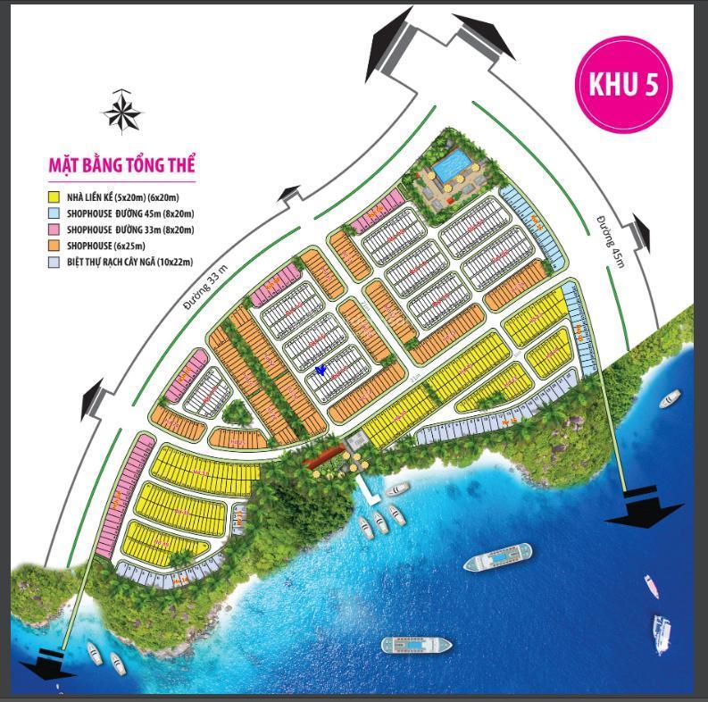 Cần bán lô đất hướng đông nam khu 5 đường thông khu đô thị long hưng city