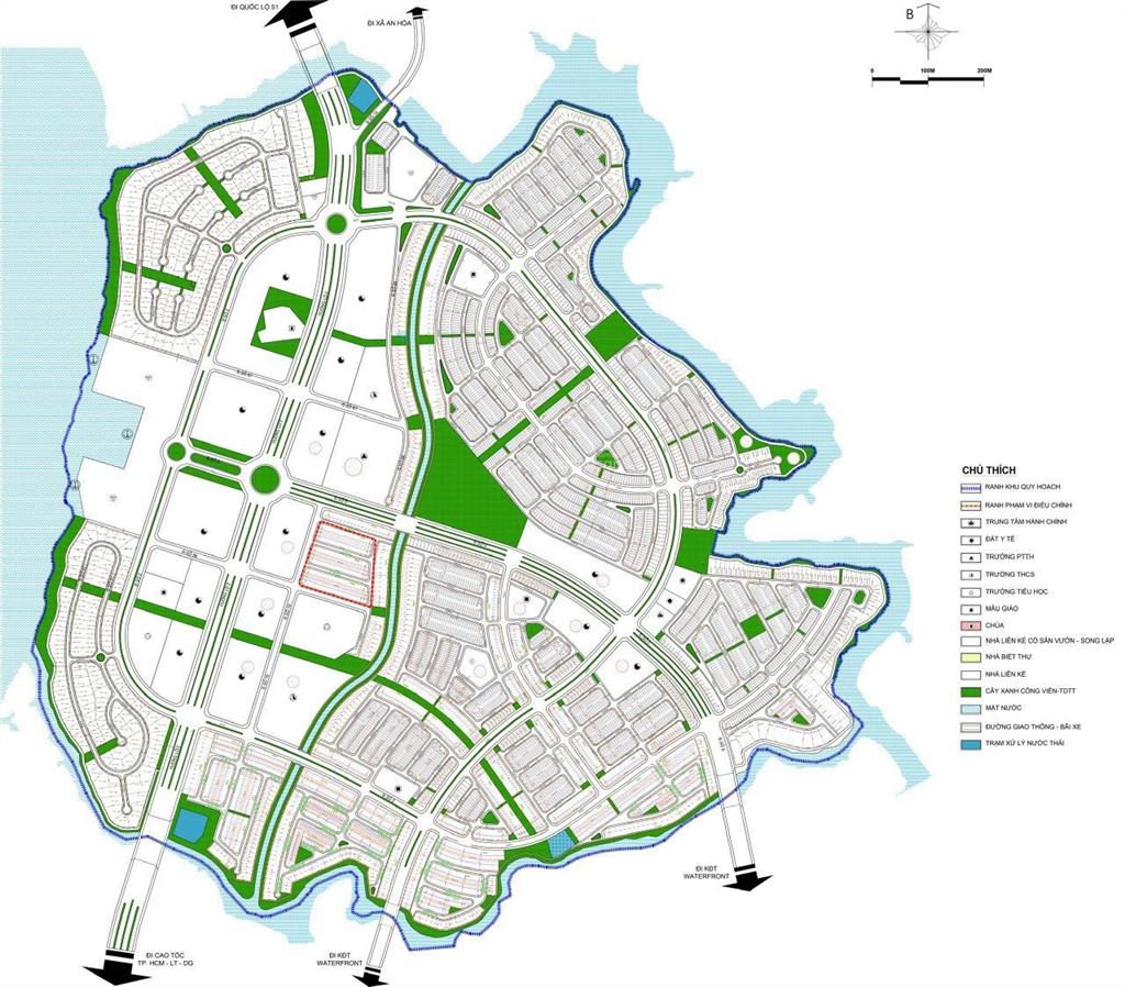 Cần bán lô đất hướng đông nam khu 5 đường thông khu đô thị long hưng city