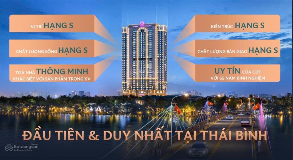 1,5 tỷ đã có thể sở hữu căn hộ 1 ngủ thông minh tại diamond light thái bình!