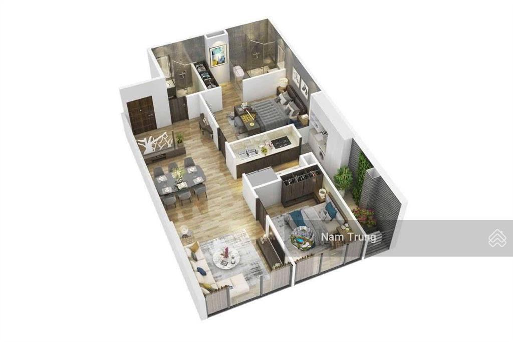Em bán căn chung cư cao cấp 216 trần duy hưng, 86.4m2, 2 ngủ, 2vs, 95tr/m2,  0914 239 ***