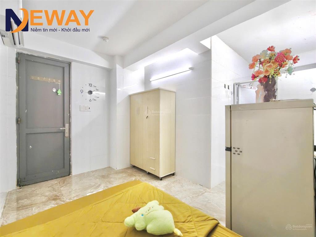 Phòng trọ giá rẻ  đầy đủ nội thất hầm xe thang máy gần đh văn hiến