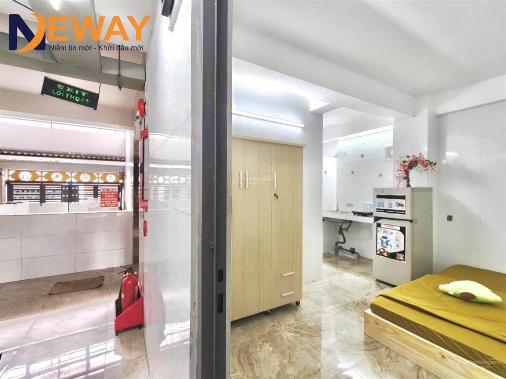 Phòng trọ giá rẻ  đầy đủ nội thất hầm xe thang máy gần đh văn hiến