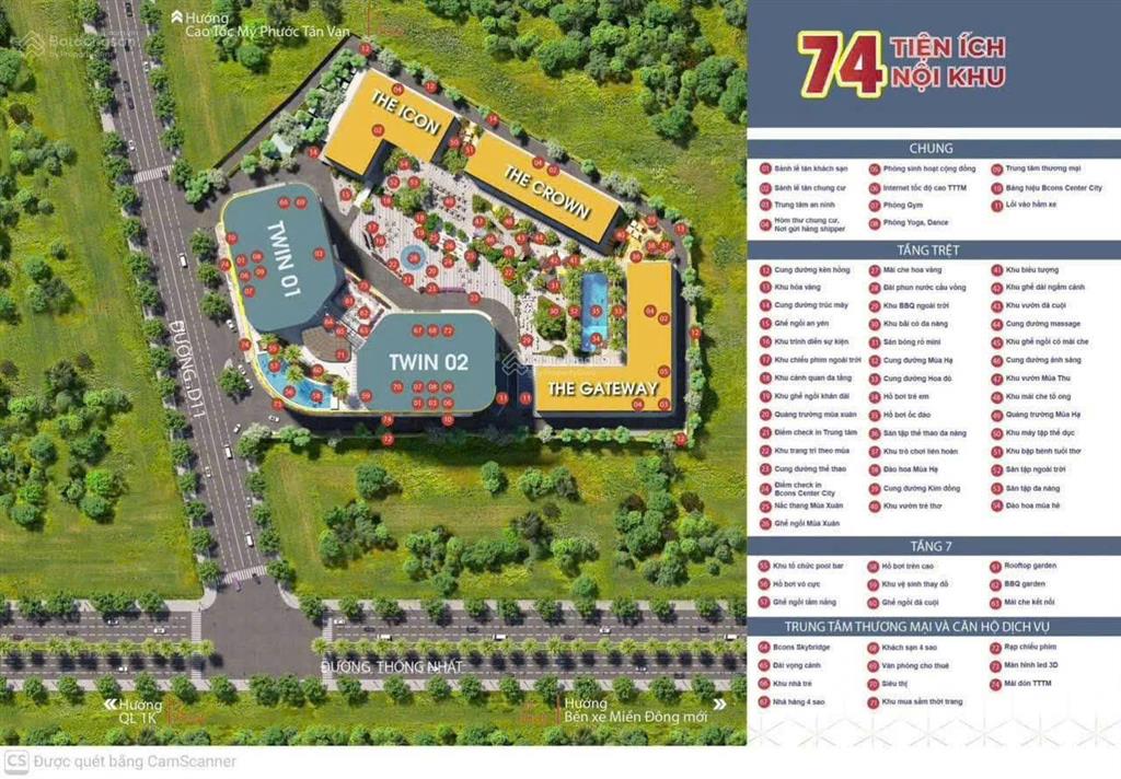 Tháp c  the gateway khu bcons center city  suất nội bộ căn đep, giá gốc cđt không chênh lệch