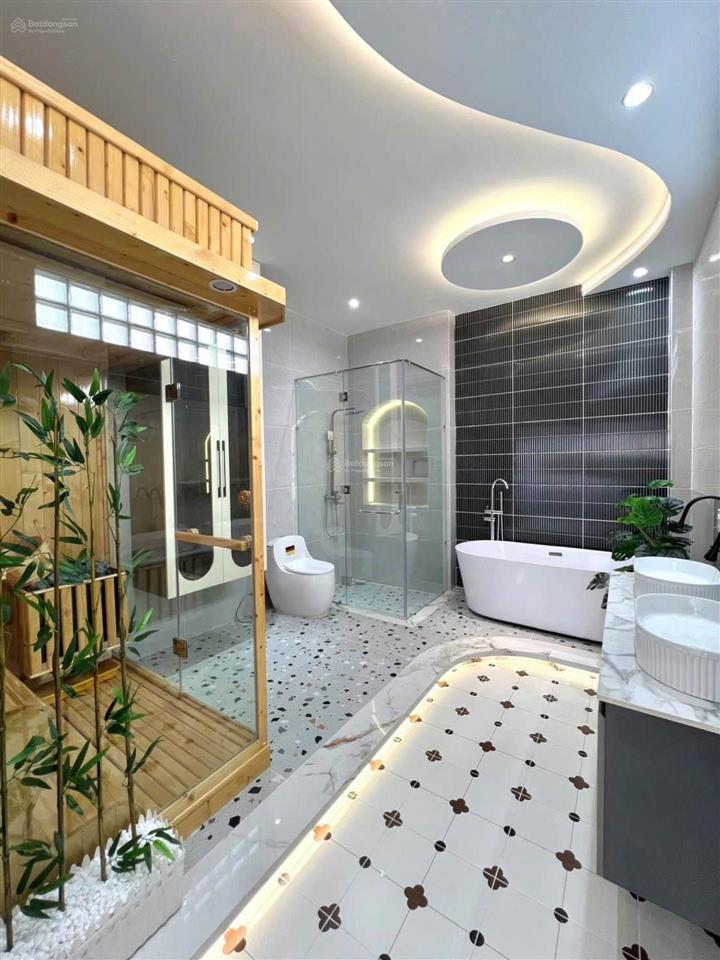Nhà 5 tầng mới xây  wabi sabi style  50m²  full nội thất  gần emart 2  7.x tỷ tl