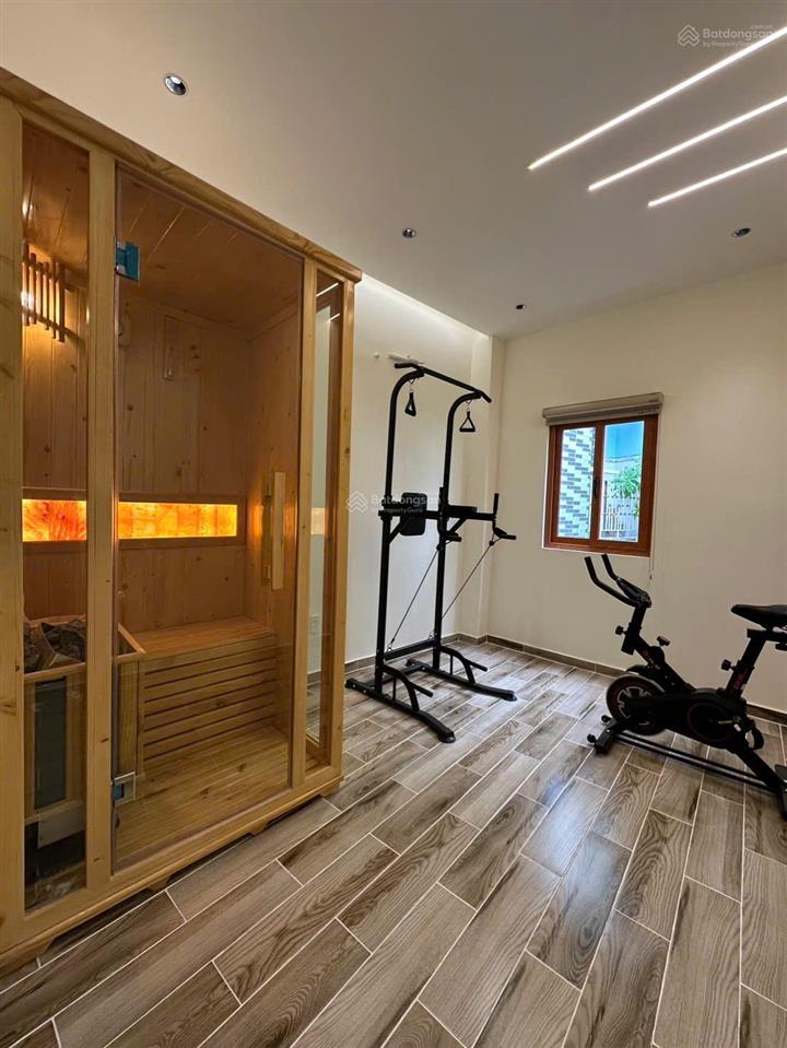 Nhà mới 2 mặt tiền  72m2 nở hậu  có pn trệt  sauna & gym  6tỷ29 tl