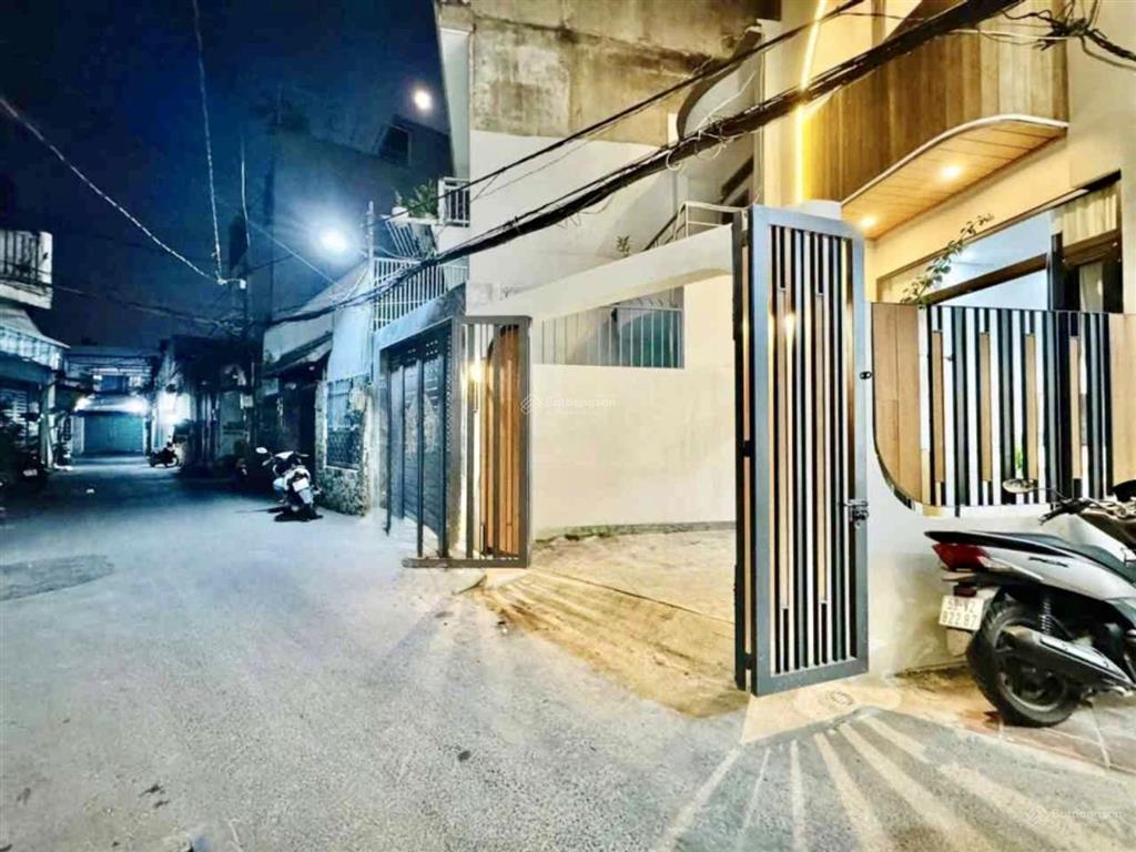 Nhà mới 3 tầng  54m2  hxh thông  ngay chợ thạch đà  pn trệt  chỉ 6,45 tỷ tl