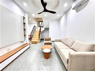 Nhà đẹp bạch mai 4 tầng full nội thất ở luôn 50m ra phố