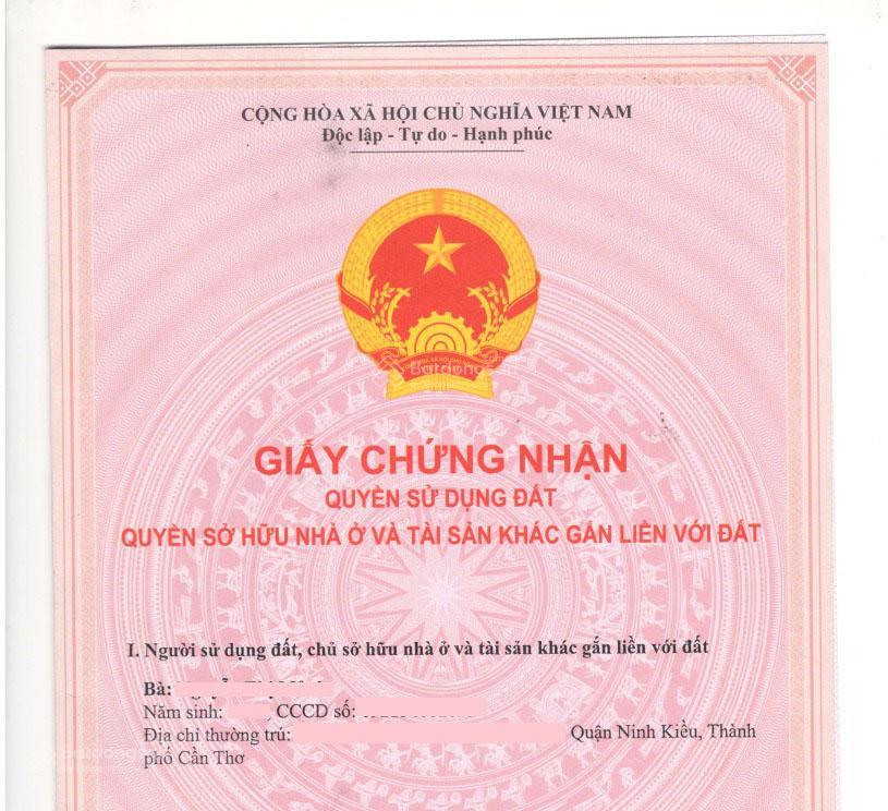 Nhà mặt tiền đường đồng khởi, kế bên bến ninh kiều