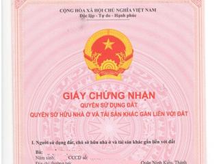 Nhà mặt tiền đường đồng khởi, kế bên bến ninh kiều