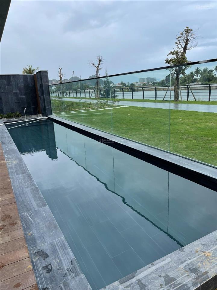 Bán biệt thự ven sông khu đô thị phú mỹ an, đà nẵng diện tích 300m², hồ bơi riêng, sàn 349,1m²