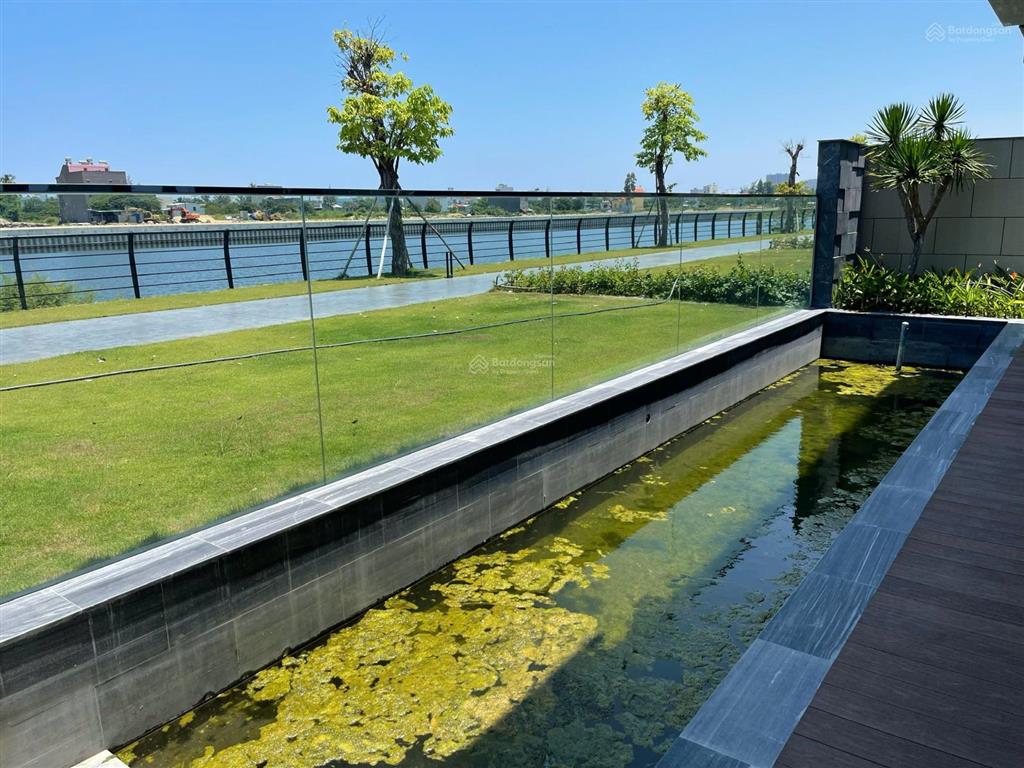 Bán biệt thự ven sông khu đô thị phú mỹ an, đà nẵng diện tích 300m², hồ bơi riêng, sàn 349,1m²