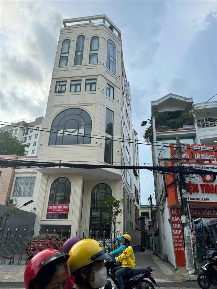 80 tỷ về 72 tỷ building góc 2 mặt tiền lê quang định  hđt 170tr  hầm 7 tầng  giá siêu tốt