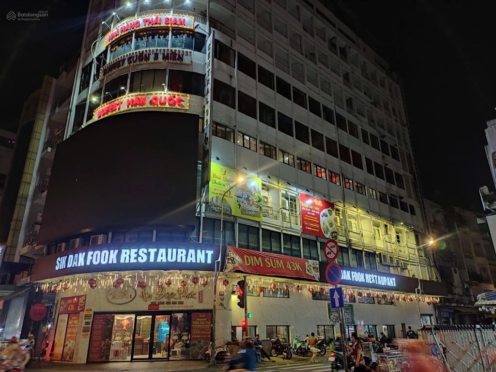 Siêu hiếm  bán tòa nhà góc 2 mặt tiền trần hưng đạo  dtxd 3,239m2  hợp đồng thuê 30.000 usd