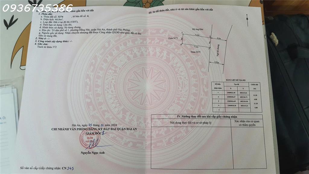 Bán nhà độc lập 3,5 tầng chắc chắn, bền đẹp khu gốc Lim, Đằng Hải, Hải An
