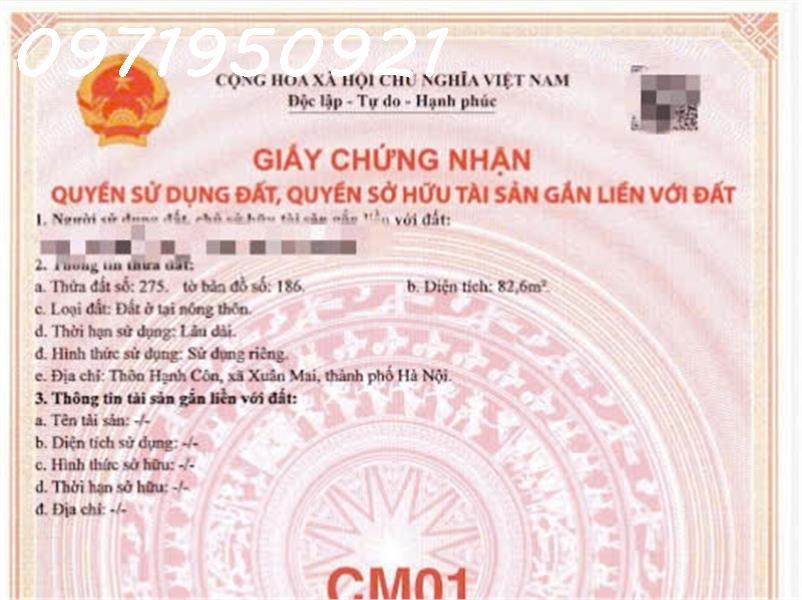 BÁN ĐẤT SIÊU ĐẸP TẠI XUÂN MAI_HÒA LẠC THỨ 2 CỦA HN ( SIÊU DỰ ÁN 600HA QUỸ ĐẤT GIÁO DỤC ĐH)