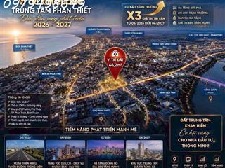 CHÍNH CHỦ CẦN BÁN ĐẤT TRUNG TÂM PHAN THIẾT – CƠ HỘI ĐÓN SÓNG THÀNH PHỐ BIỂN ĐANG BỨT PHÁ