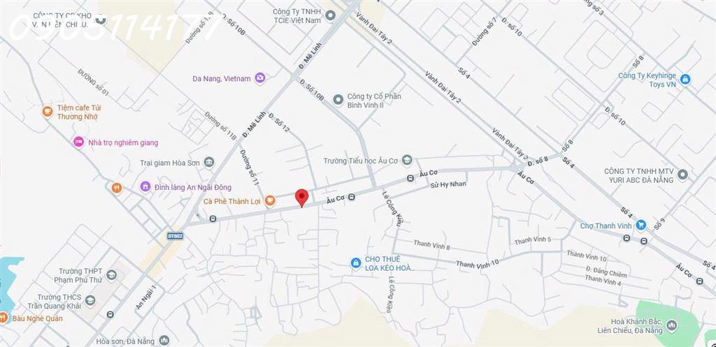 Bán nhà mặt tiền đường Âu Cơ, DT siêu khủng 651m2, Giá 21 tỷ