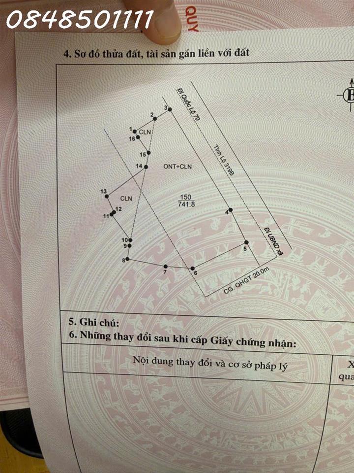 Em lên cho anh/chị quý nhà đầu tư nhà vườn tại xã Bằng Luân - Đoan Hùng - Phú Thọ