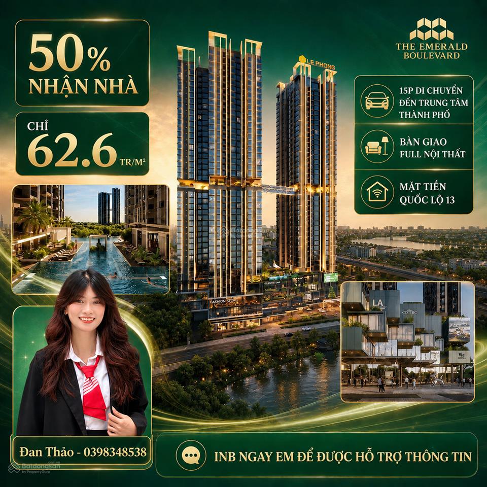 Căn hộ ven sông, sát bên sài gòn bàn giao full nội thất