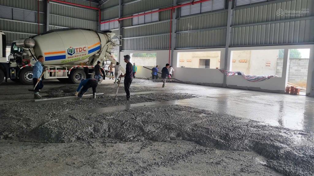 Xưởng cho thuê  diện tích đất 4600m2  skc full 40 năm  pháp lý đầy đủ 100%, mới 100%, giao ngay