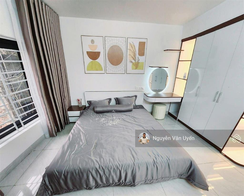 Nhà đẹp đội cấn, ngõ thông, 25m ra mặt phố, ô tô đỗ gần, 2 thoáng, kinh doanh, tặng nt, mới, 48.6m2