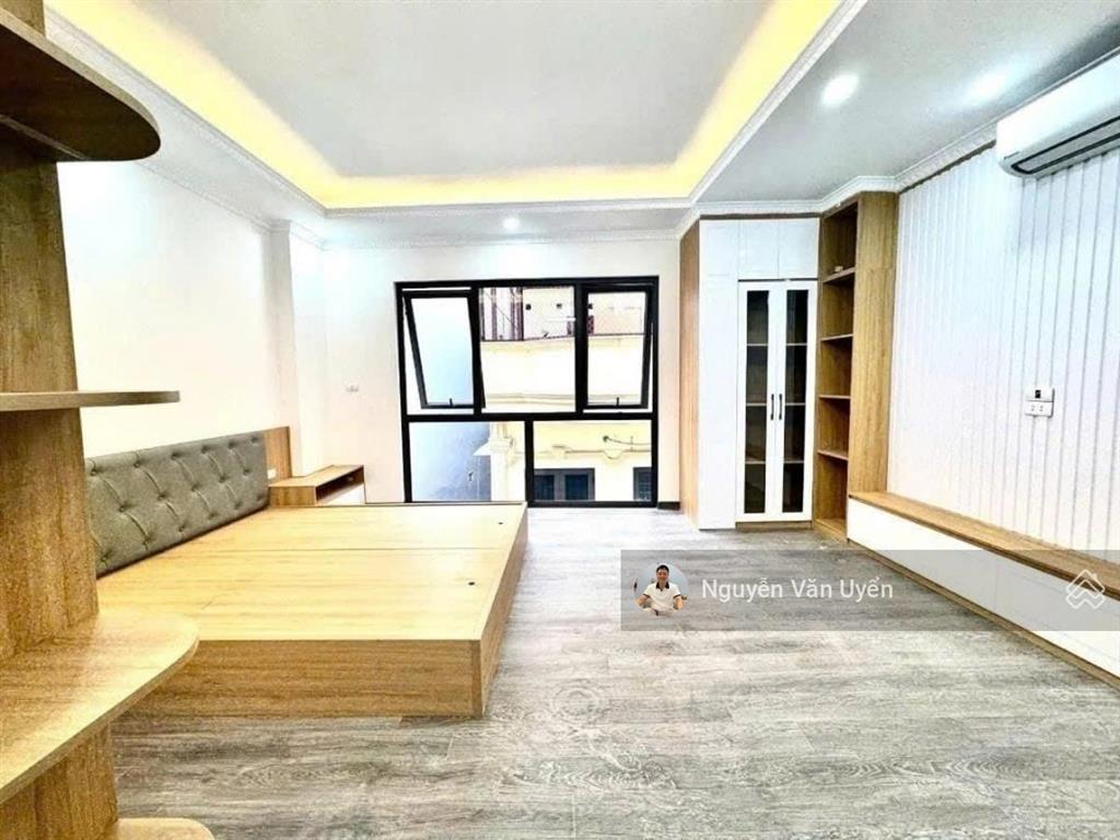 Bán nhà 6 tầng  thang máy xây mới phố hoàng quốc việt  cầu giấy  ngõ thông  nội thất sang trọng