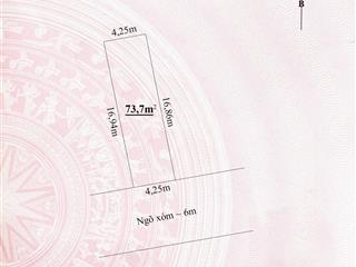 Bán lô đất 73,7m2 minh tân kiến thuỵ . gần ga tàu nam hải phòng  lào cai