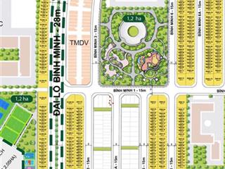 Tái định cư trong vinhomes dương cư 99.4m2 mặt tiền . giá 48tr/m