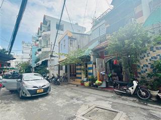 Nhà nát hẻm xe hơi gần mặt tiền âu dương lân  80m2  khu dân cư hiện hữu
