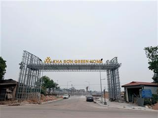 Đất nền shophouse kha sơn green home!