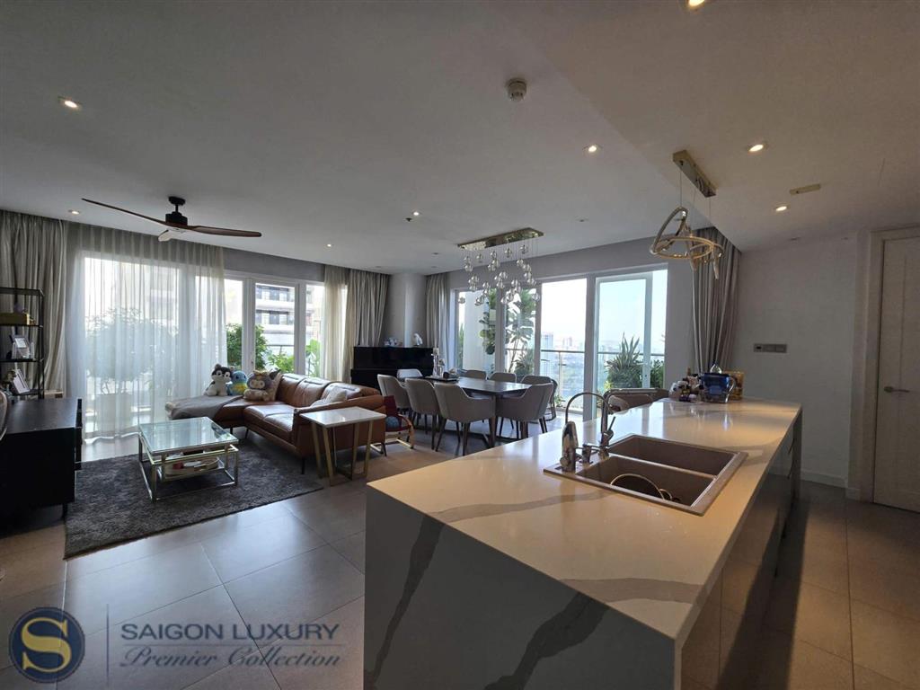 Saigon luxury  duplex view resort chuẩn nhà làm để ở tại diamond island