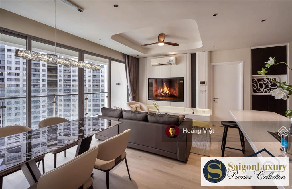 Cho thuê căn hộ 2pn đảo kim cương tháp bahamas | 89m² | full nội thất | tầng 17 | 32tr