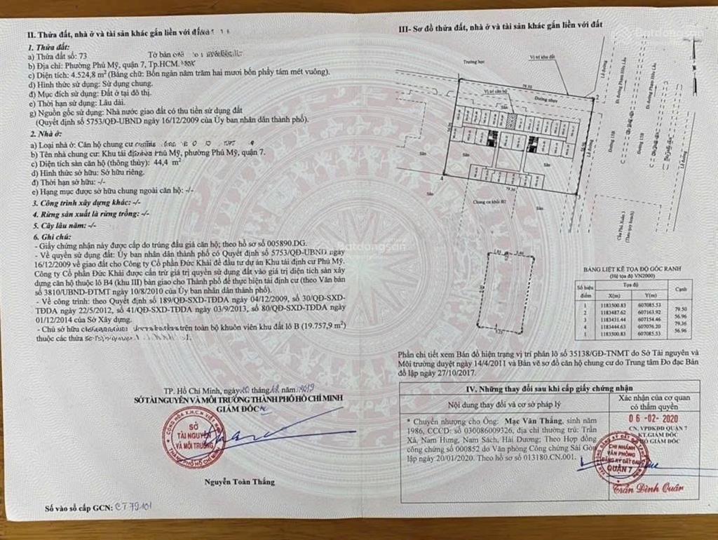 Cần bán chcc đức khải 1pn sổ hồng 2,350 tỷ  0941 261 ***