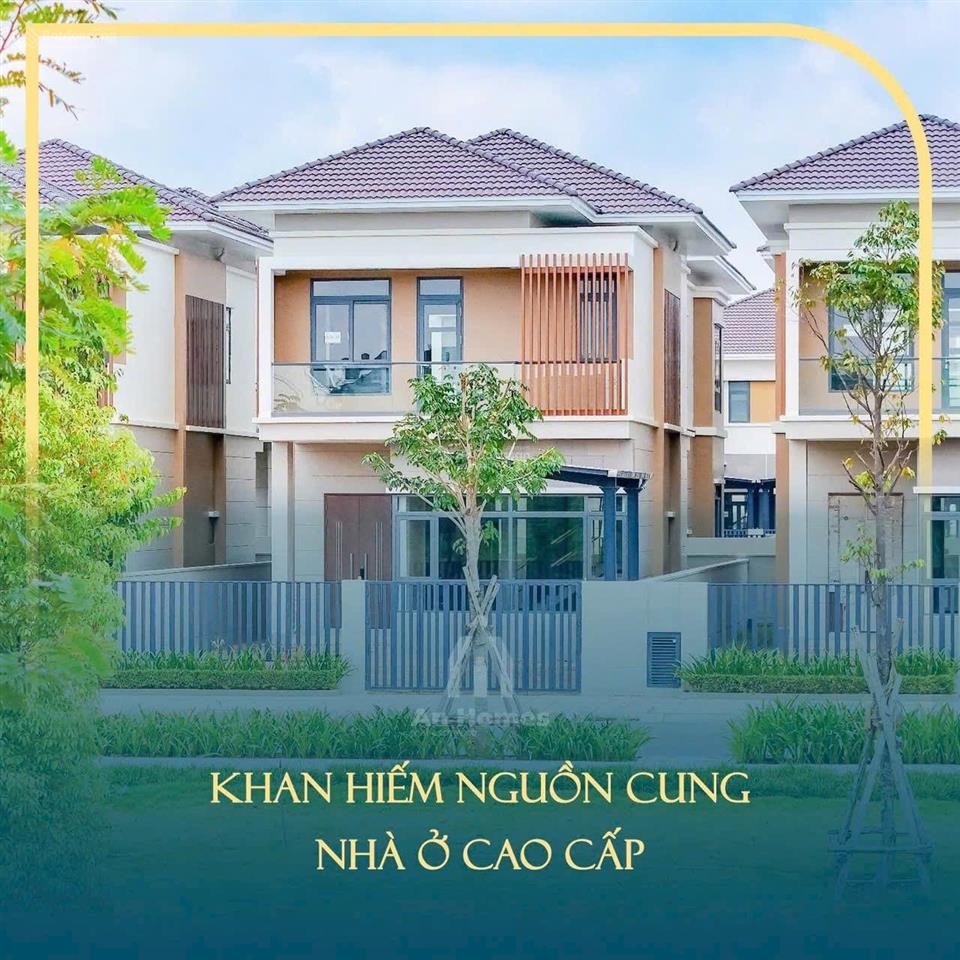 Bán biệt thự đơn lập sun casa central, giá 6,6 tỷ, giá tốt khu vực trung tâm vsip ii