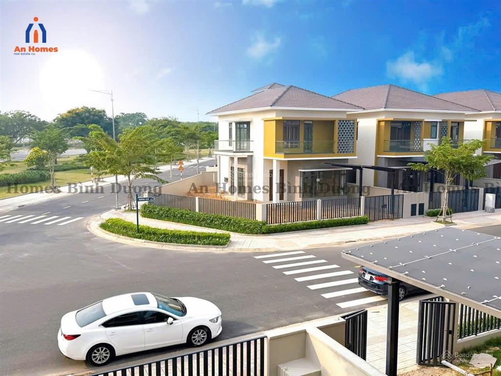 Bán biệt thự song lập 7x24m, kđt sun casa central vsip 2 bình dương, sẵn sàng bàn giao nhà
