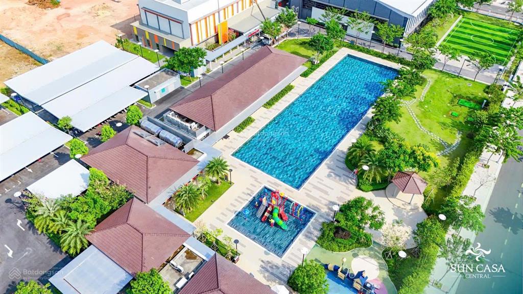 Bán gấp shophouse đối diện hồ bơi đường n22, khu sun casa central, nhà sẵn sàng bàn giao ngay