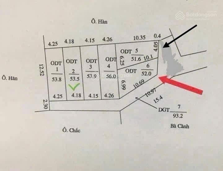 Vân an minh đức mỹ hào 51,6m2 full thổ cư ngõ ô tô gần chợ trường giá hơn tỷ