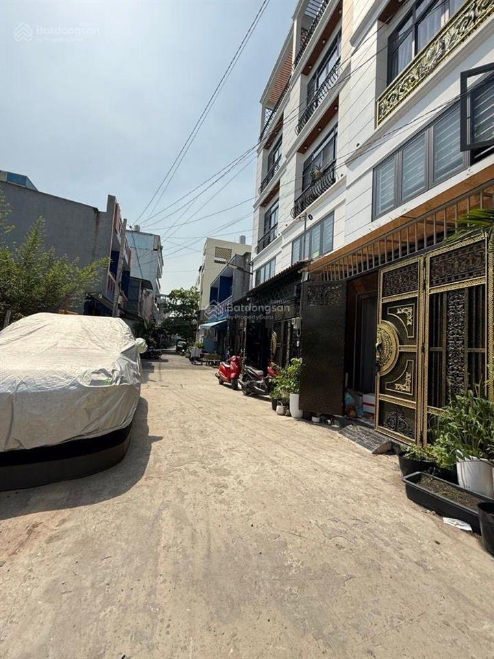Nhà đẹp 4 tầng gần aeon mall tân phú hẻm 7m xe hơi tránh giá 6,8 tỷ