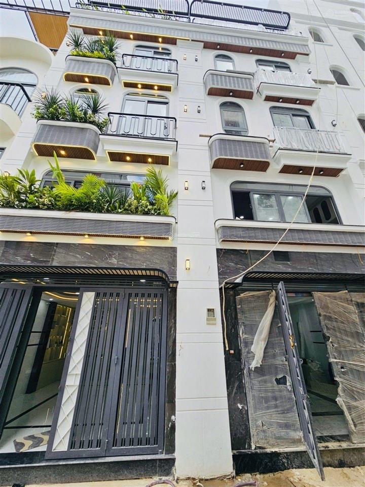 Bán nhà mới đẹp 5 tầng full nội thất cao cấp hẻm xe hơi phạm văn chiêu, gò vấp