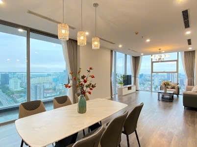 Cho thuê cc tại chung cư the nine, 35 triệu, 142m2, 3pn + 2wc, nội thất full, uy tín hot!