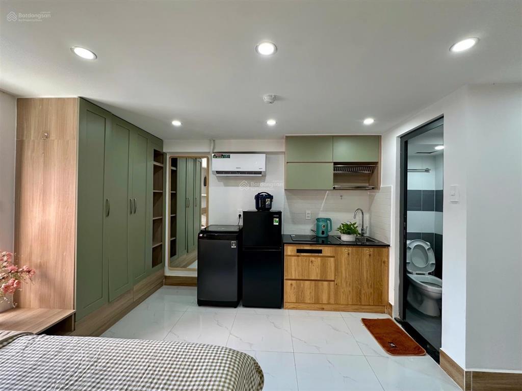 Khai trương chung cư mini full nội thất  gần vlu, iuh đầy đủ tiện ích, khu an ninh, thang máy