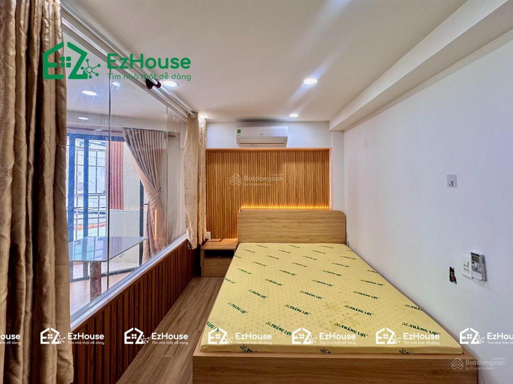 Ccmn cao cấp studio, 1pn 1 wc, ban công 40m2, full nội thất, gần iuh, vlu  gần cv gia định