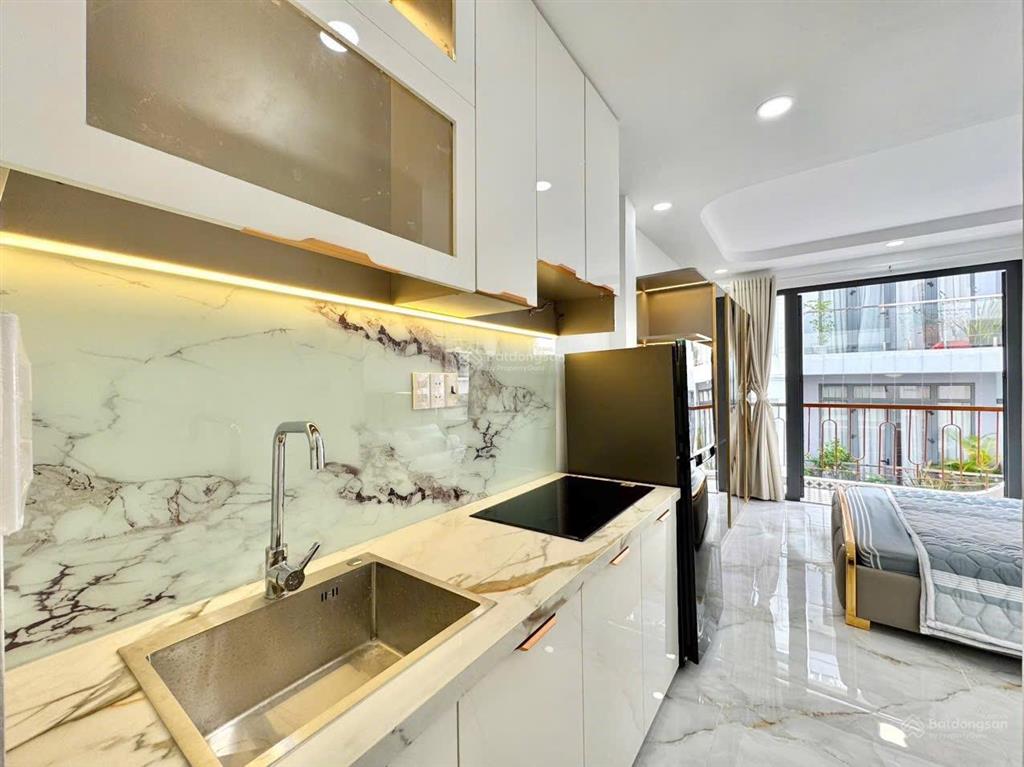 Studio bancol full nt 40m2 máy giặt riêng gần đh vlu  iuh. thang máy+ nhà xe full tiện ích