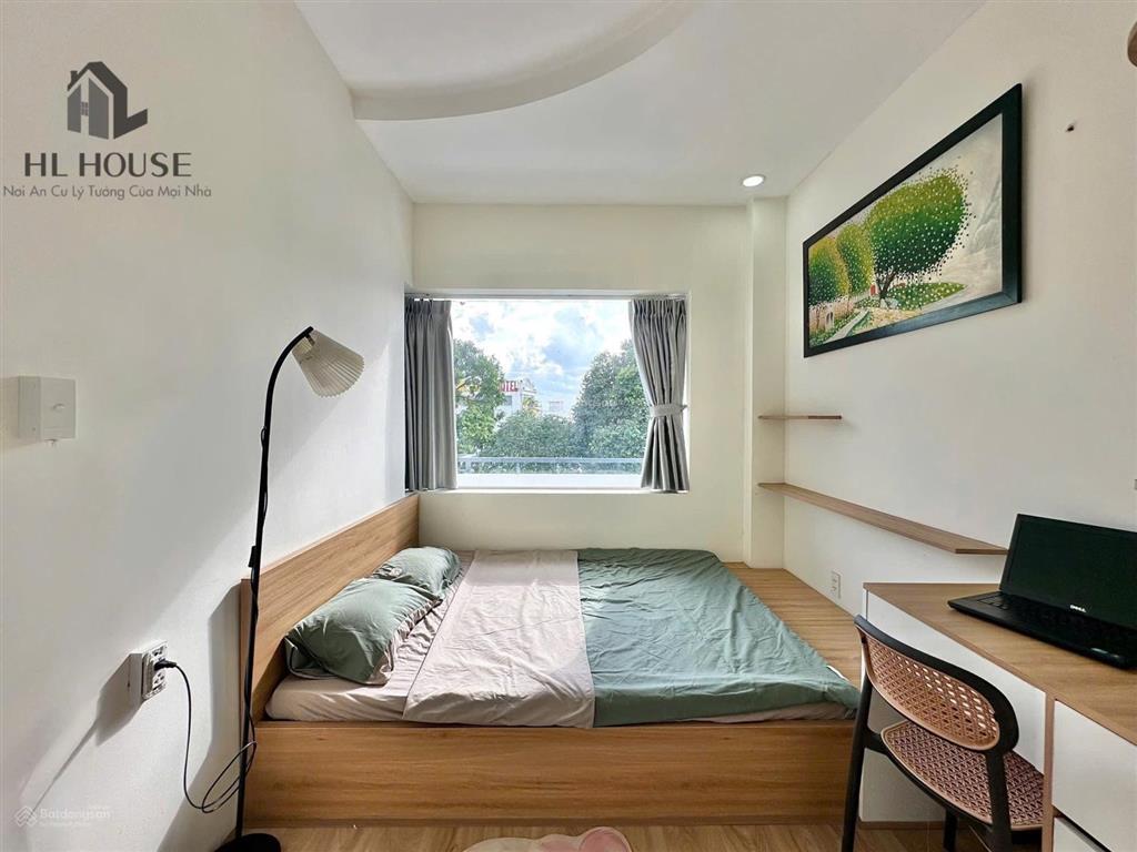 1pn tách bếp bancol 40m2 full nt ngay công viên làng hoa gò vấp  gần trường đh vlu  iuh. giá tốt