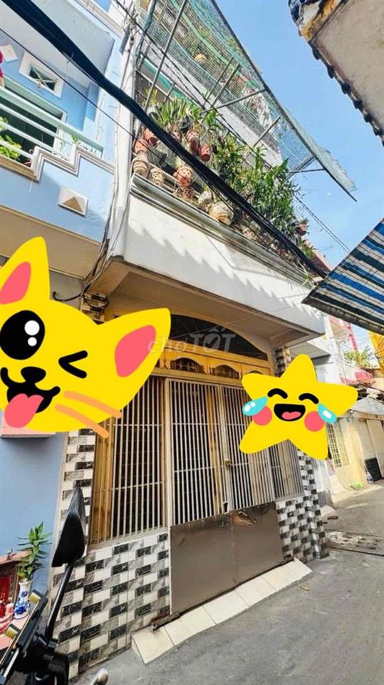 BÁN NHÀ Q8-3tầng-HẺM XE HƠI