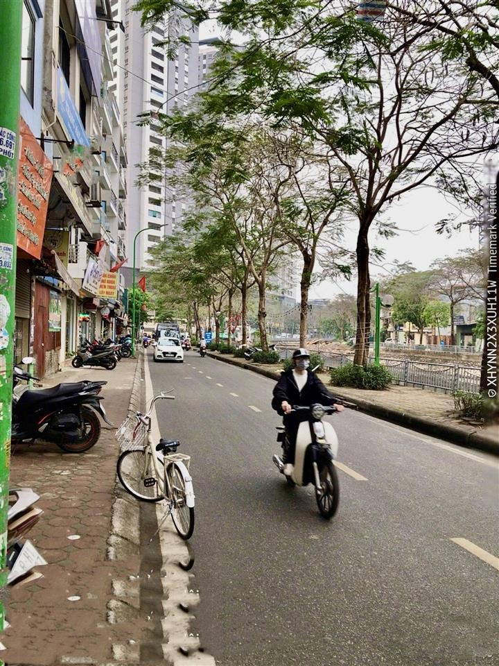 Mặt phố bờ sông sét  kinh doanh vỉa hè  ô tô 7 tầng  thang máy