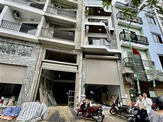Mặt phố bờ sông sét  kinh doanh vỉa hè  ô tô 7 tầng  thang máy