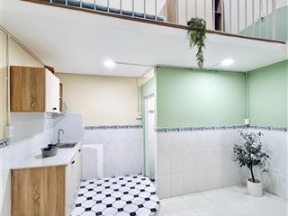 Ra mắt phòng có gác cao 2m tone xanh ngay trường thọ, gần ngã tư bình thái
